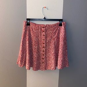 American Eagle floral pattern skirt!